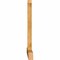 Ekena Millwork Portland Rough Sawn Timber Gable Bracket, Western Red Cedar, 108"W x 54"H x 4"D x 6"F, 12/12 Pitch GBW108X54X0406POR00RWR - alternate 4